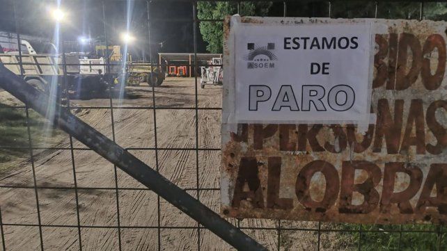 Las medidas de fuerza del gremio continuarán solamente en la localidad de Sauce Viejo