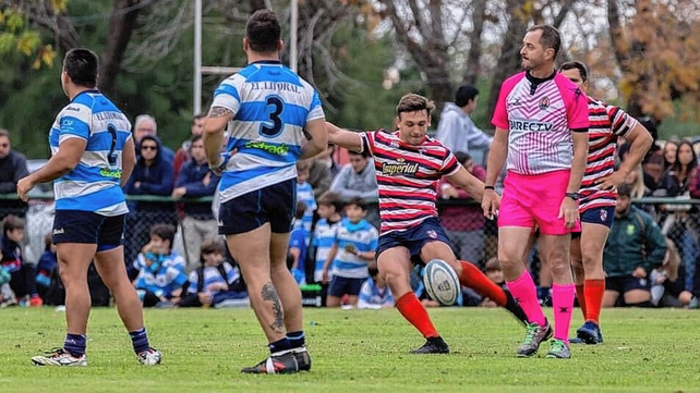 El polifuncional back santafesino fue el goleador con 10 puntos del partido que Santa Fe Rugby le gan&oacute; a CRAI en Sauce Viejo.