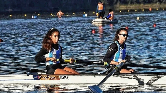 La remera oriunda de Rincón, junto a Olivia Peralta de Bariloche, ocuparon el quinto puesto en dos sin timonel.