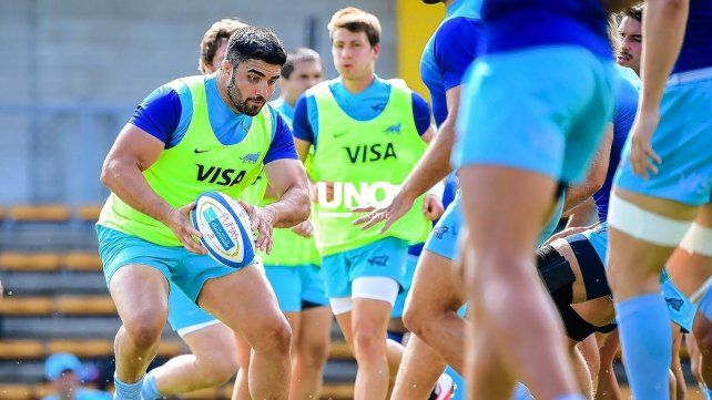 Nahuel Tetaz Chaparro jugaría de titular en la primera línea ante los Wallabies australianos.