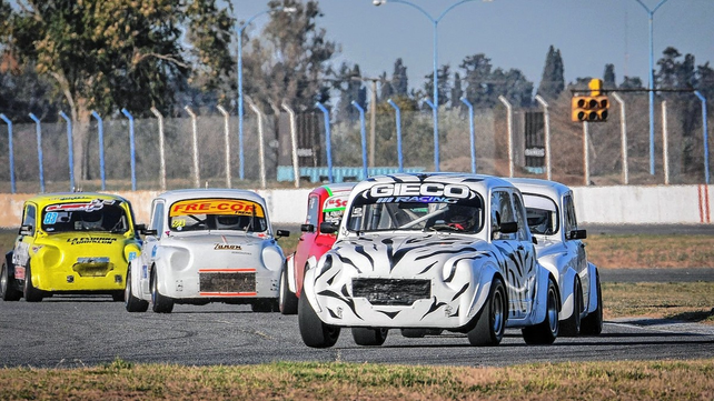 El piloto de Frontera, Pablo Gieco, gan&oacute; un carrer&oacute;n en los Fiat 600 TS.