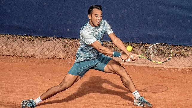El n&uacute;mero 1 del torneo, el boliviano Hugo Dellien, se lesion&oacute; y debi&oacute; abandonar, por lo que el triunfo fue para el brasile&ntilde;o De Almeida.