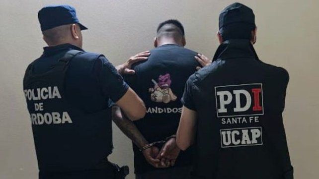 Cayó un delincuente de Cañada de Gómez tras un seguimiento policial desde Santa Fe hasta Córdoba