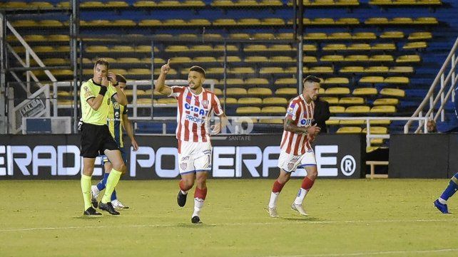 Juan Manuel Garc&iacute;a lleva ya siete goles en 13 partidos, en el &aacute;mbito local, con la camiseta de Uni&oacute;n.