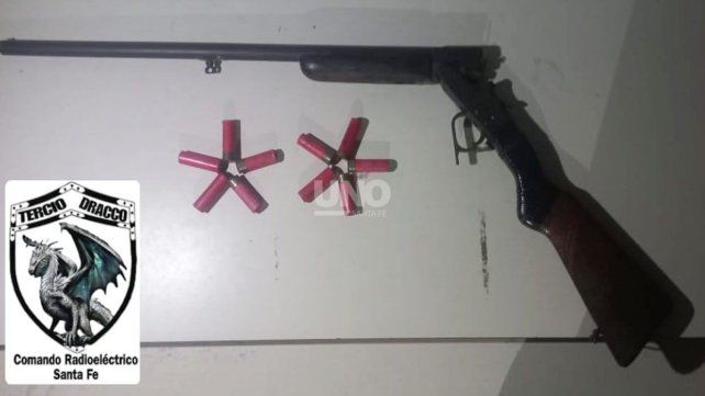 El arma secuestrada al hombre detenido por el robo a su abuela