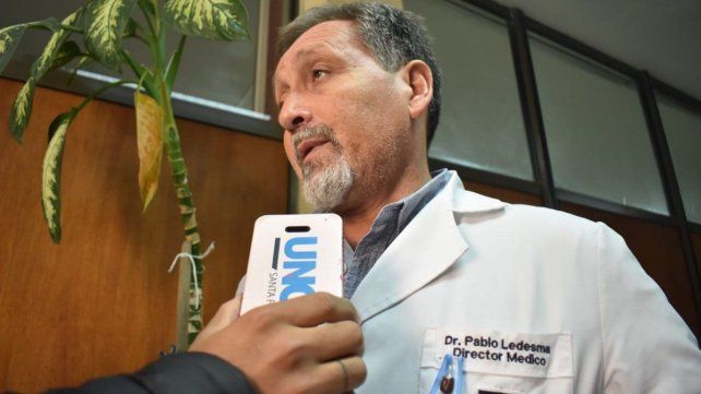 Pablo Ledesma, director del hospital de niños Orlando Alassia Pablo Ledesma, director del hospital de niños Orlando Alassia