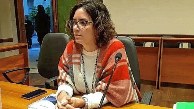 La Jueza María Celeste Minniti, quien rechazó el pedido del MPA sobre la prisión preventiva.
