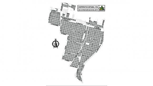 Zona de Prestación de Gas Natural ERP Nº1.