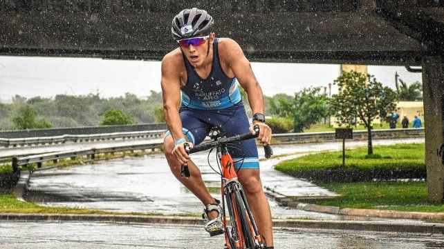 Baruffato venía de salir tercero en el Triatlón de la Paz, ocupó el mismo puesto en Santa Fe, y ahora se enfoca en Europa.