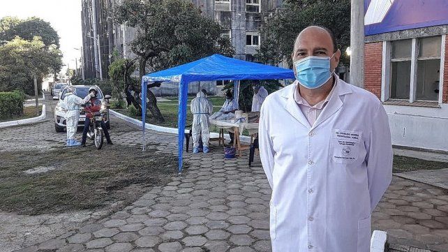 El doctor Osvaldo Marelli, coordinador del Hospital Iturraspe viejo
