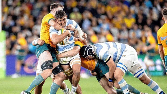  El tercera línea formado en Alumni, Pablo Matera, cumplió una destacada actuación frente a los Wallabies.