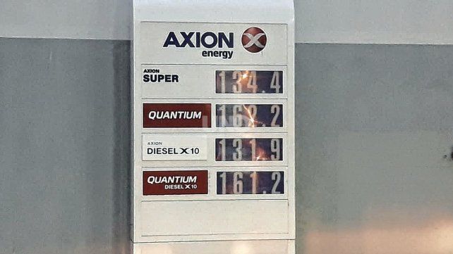 Los nuevos preciso del gasoil.