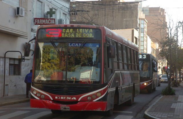 Colectivos en la ciudad. Pidieron declarar la emergencia del sistema de transporte por 180 d&iacute;as.&nbsp;