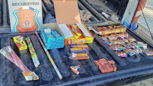 controles de pirotecnia en la ciudad