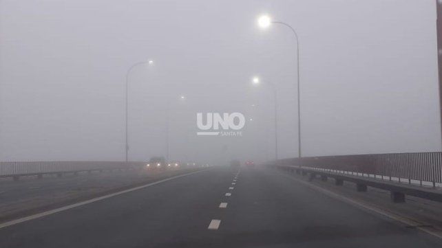 Niebla en la ciudad de Santa Fe Niebla en la ciudad de Santa Fe