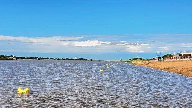 Los Guardavidas realizaron mojones para delimitar y/o señalar las zonas riesgosas para la integridad física de los bañistas