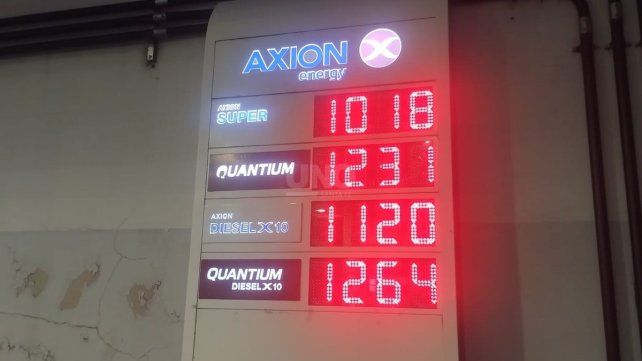 Aumento de combustibles de Axion en mayo 2024 para la ciudad de Santa Fe 
