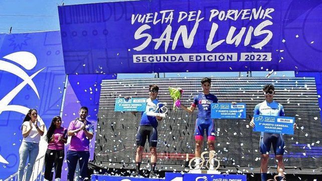 También hubo categoría Junior. Se la llevó el puntano Bernardo Cambareri. SL apuesta al semillero.