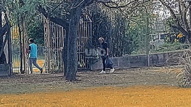 Gorosito se despidió del plantel de Colón, que ahora espera por su nuevo entrenador.