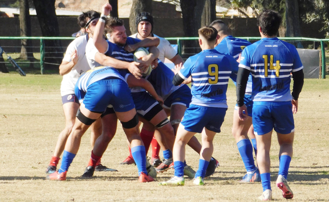 La victoria de los rufinenses fue por 22 a 19 ante el conjunto colegial en Santa Fe.