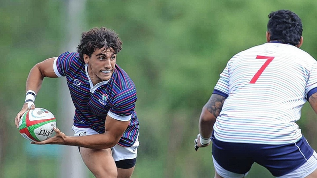 El medio scrum de Santa Fe Rugby, Juan Cruz Strada, forma parte de Yacar&eacute; XV de Paraguay.