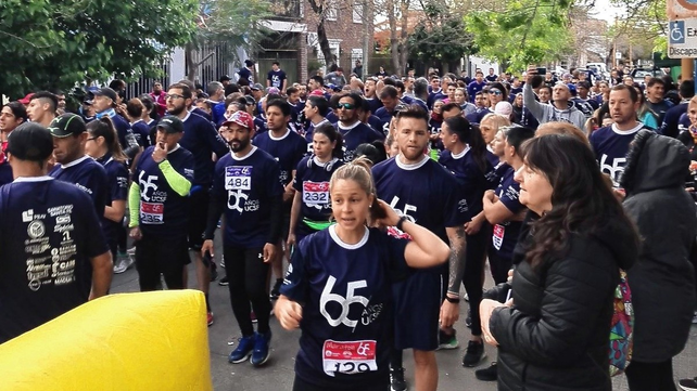 La Marat&oacute;n 65 aniversario de la Universidad Cat&oacute;lica cont&oacute; con la participaci&oacute;n de m&aacute;s de 400 corredores de toda la regi&oacute;n.&nbsp;