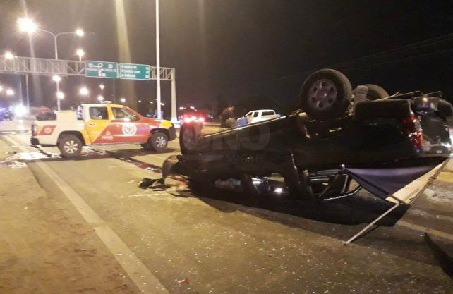 El accidente que le costó la vida a Ignacio Valentín se produjo antes de la medianoche en el kilómetro cero de la ruta provincial Nº1