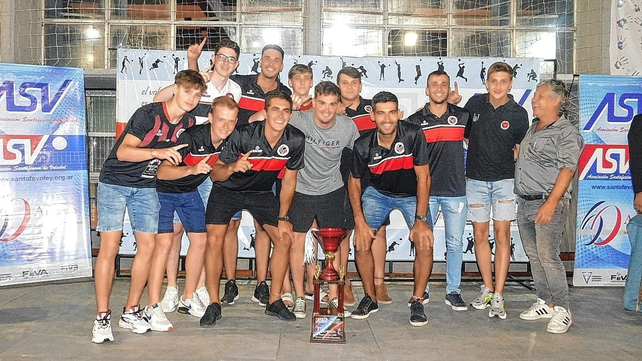 Libertad de San Jer&oacute;nimo Norte se llev&oacute; su reconocimiento por haber sido el campe&oacute;n en la rama masculina de la Liga Santafesina 2021.