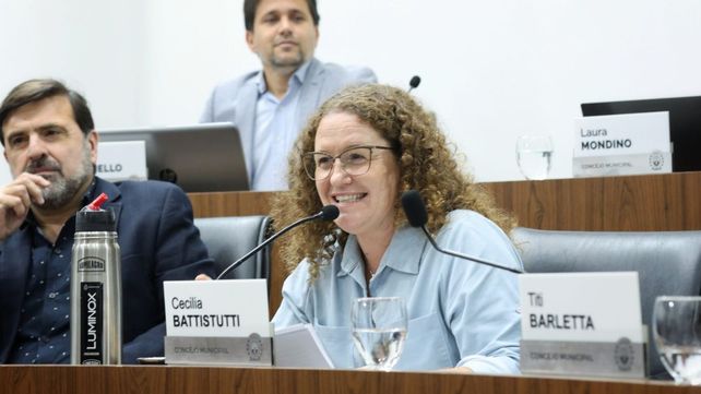 La concejala Battistutti tambi&eacute;n subray&oacute; el compromiso de los j&oacute;venes del IPEI.