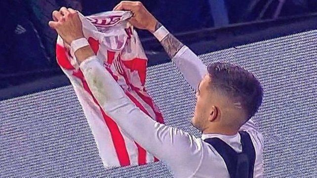 El festejo de Troyansky después del 2-1 de Unión a Boca generó malestar en los jugadores locales.