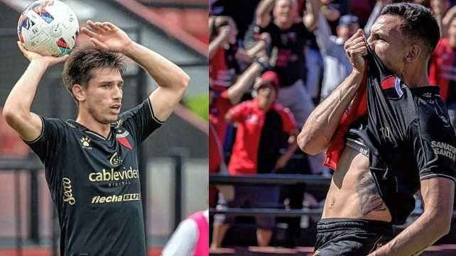 La duda de Eduardo Dom&iacute;nguez para el Cl&aacute;sico ser&iacute;a: Facundo Mura o Eric Meza. Fotos: prensa Col&oacute;n