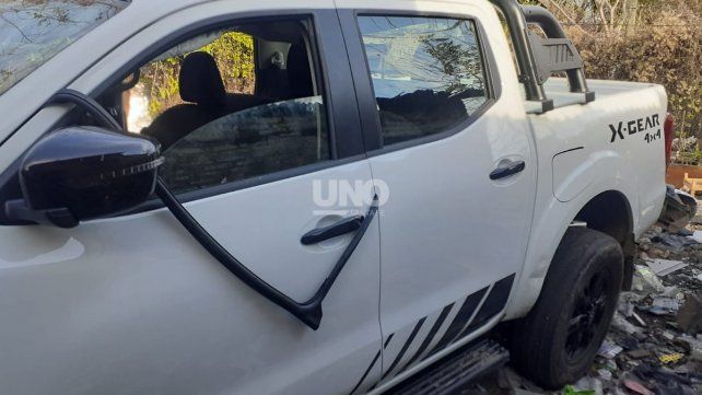 Recuperaron una de las camionetas robadas el jueves en el depósito de Aucam