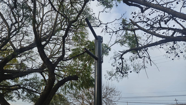 A dos semanas de su inauguraci&oacute;n, vandalizaron la remodelada avenida Arist&oacute;bulo del Valle: robaron farolas y cortaron cables