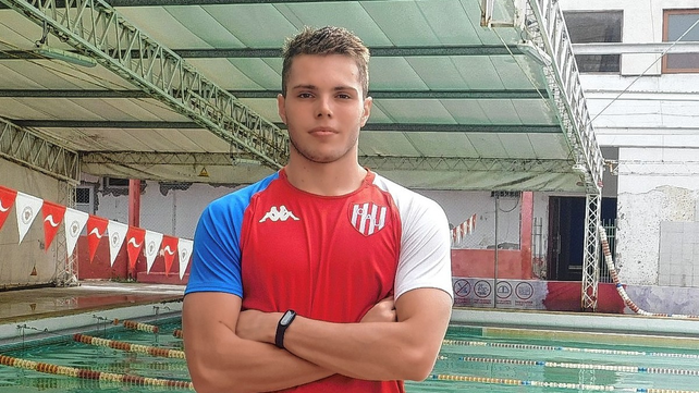  El reconquistense León Driussi, pudo participar a medias del campus, pero continúa con los entrenamientos en Unión.