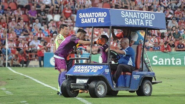 Unión pierde a Sebastián Moyano y ante Banfield jugaría Santiago Mele.