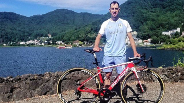 El chubutense Eduardo Sepúlveda es el único representante argentino en ciclismo de ruta que competirá este viernes por la noche.