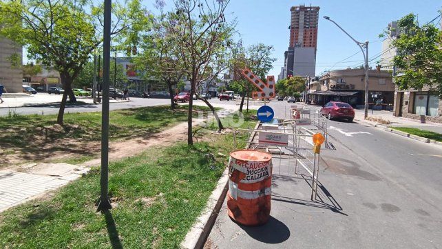 El hundimiento de Urquiza y Bulevar Pellegrini que parece no encontrar solución