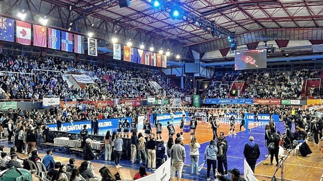 El estadio Ángel P. Malvicino de Unión volverá a contar con el seleccionado femenino de vóleibol.