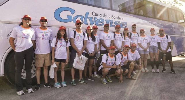 Todos los protagonistas con un mismo objetivo, la de llegar la costanera corondina. Todos los protagonistas con un mismo objetivo, la de llegar la costanera corondina.