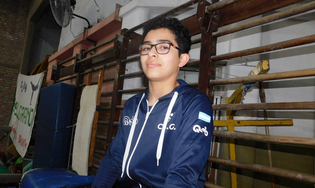 Juli entrena de lunes a sábados, más de tres horas, viene de ser campeón en el Provincial realizado en San Jorge.