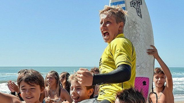 Festeja Thiago Passeri, el hijo y pupilo del mítico Martín. Volvió a ganar dos categorías (M14 y M16) y dejó sus sensaciones.