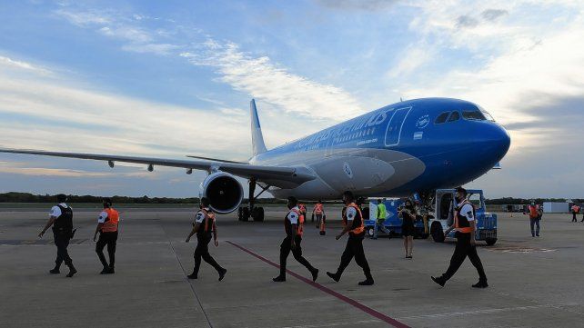 El Airbus 330-200, despegó del aeropuerto Internacional Sheremetievo a las 2.02 (hora argentina) en medio de demoras provocadas por una intensa nevada 