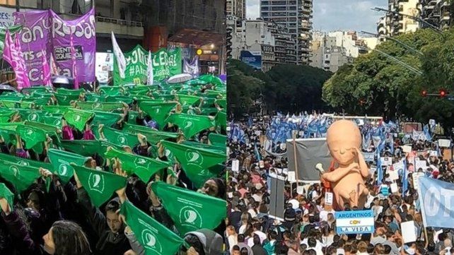 En 2018 Diputados dio media sanción para el proyecto de de legalización del aborto pero el Senado no lo aprobó.