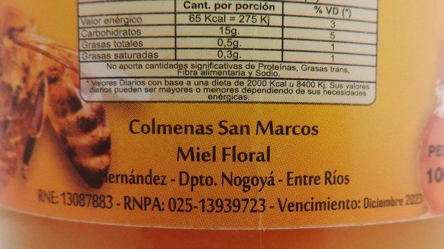 Miel de Abeja San Marcos