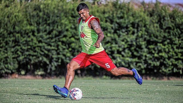 En las últimas horas, Diego Polenta sufrió una descompostura, pero ya está mejor y podrá jugar en Unión ante Aldosivi.