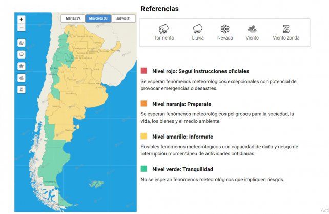 Lluvias y tormentas. &iquest;Llegar&aacute; la &uacute;ltima lluvia del a&ntilde;o en el pen&uacute;ltimo d&iacute;a del 2020?