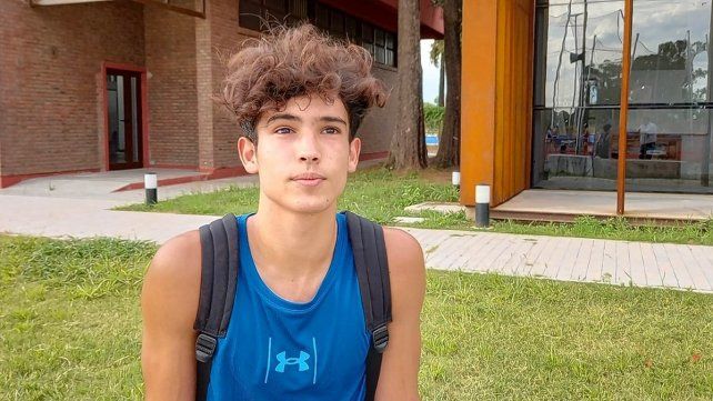Tomy Mondino tiene 15 a&ntilde;os, y representa a la Asociaci&oacute;n de Atletismo del Departamento Castellanos&nbsp;