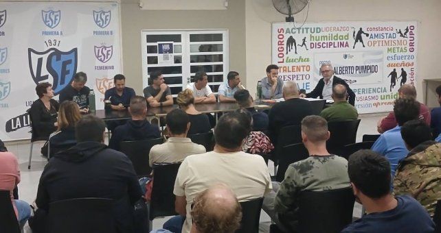 En el sum del predio liguista se realizó la asamblea en la que se aprobó la memoria y el balance 2022-2023.