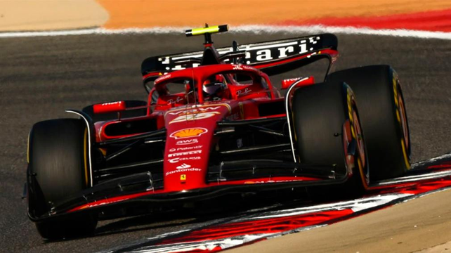 Carlos Sainz vol&oacute; en las pruebas de la F1 en Bahr&eacute;in.