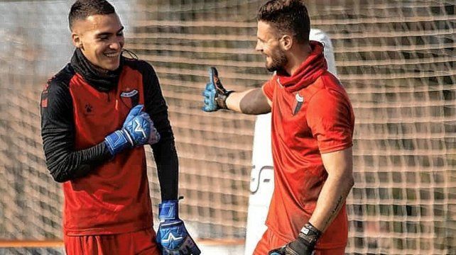 Sin Leonardo Burián no firma su contrato, Ignacio Chicco será titular en Colón frente a River, en el Monumental. Foto: prensa Colón